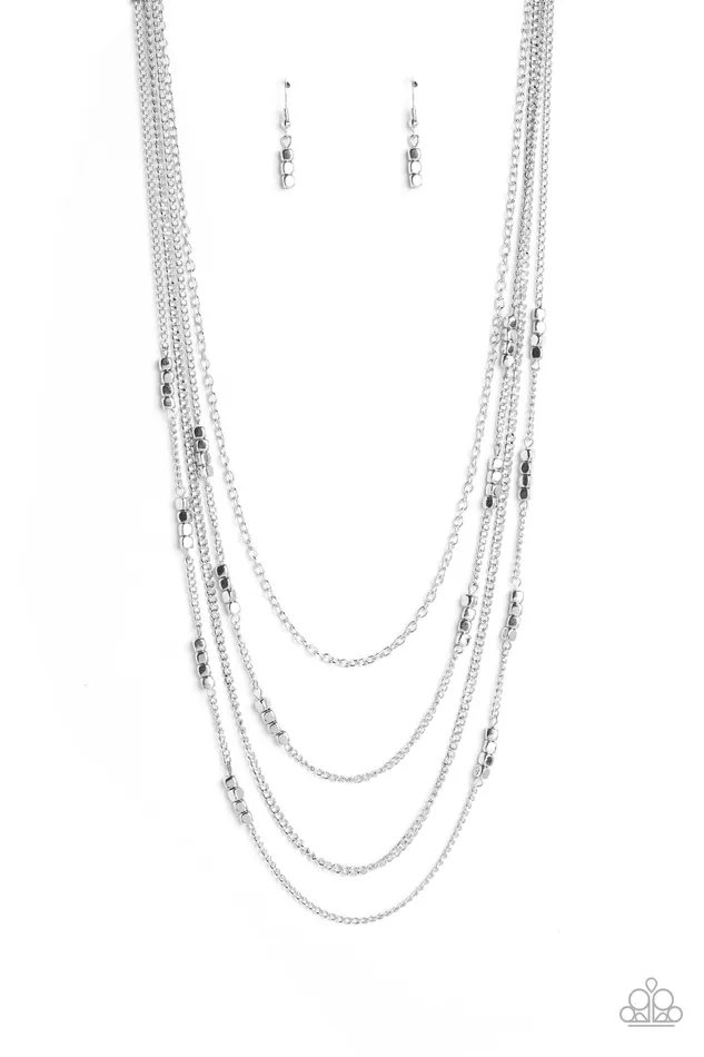 Rings Metallic Monarch Silver Paparazzi Accessories