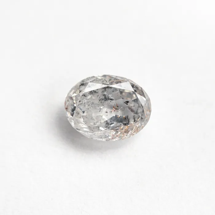 Rings Misfit Diamonds Icy Salt and Pepper Double Cut Diamond 137ct Oval Rings Misfit Diamonds Icy Salt and Pepper Double Cut Diamond 137ct Oval