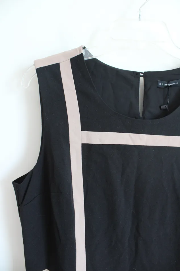 Rings NEW Limited Editions Black Tan Sleeveless Dress 18 Limited Editions