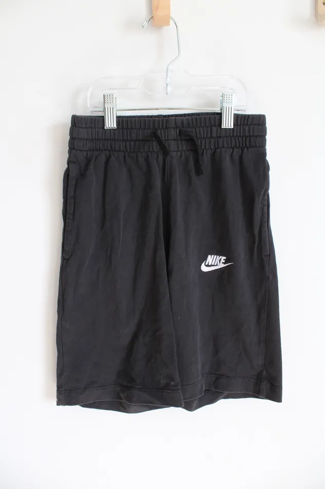 Rings Nike Nike Black Cotton Shorts Youth S 8