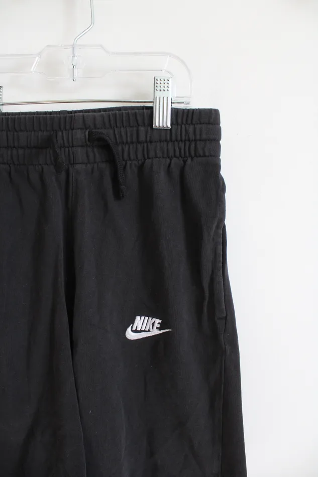 Rings Nike Nike Black Cotton Shorts Youth S 8