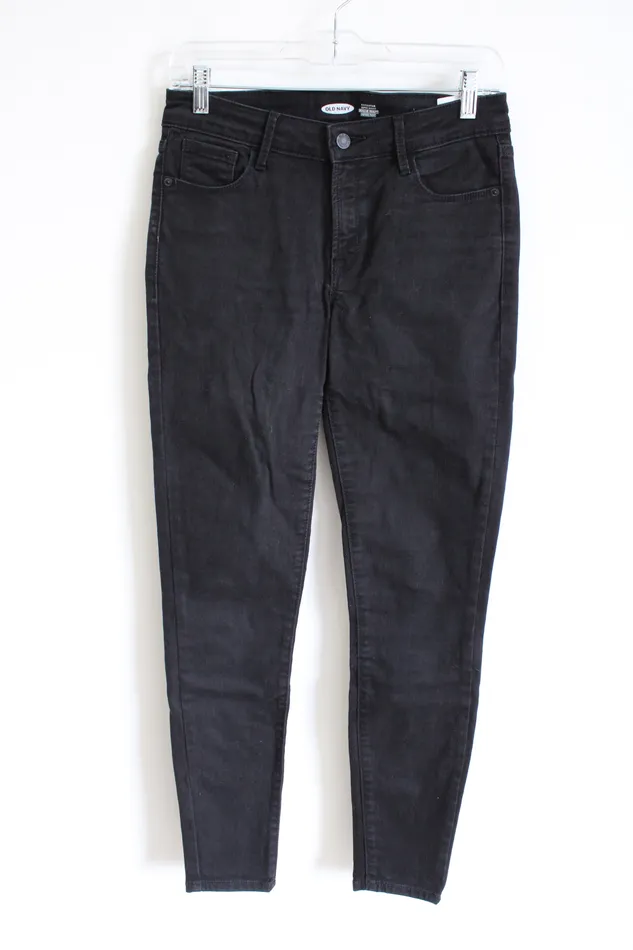 Rings Old Navy Old Navy Rockstar Super Skinny Black Jeans 4