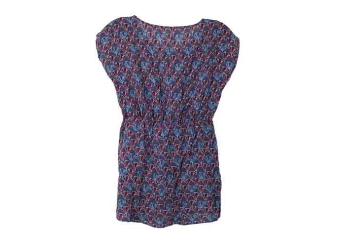 Scout Blue Floral Babydoll Blouse S Scout Rings