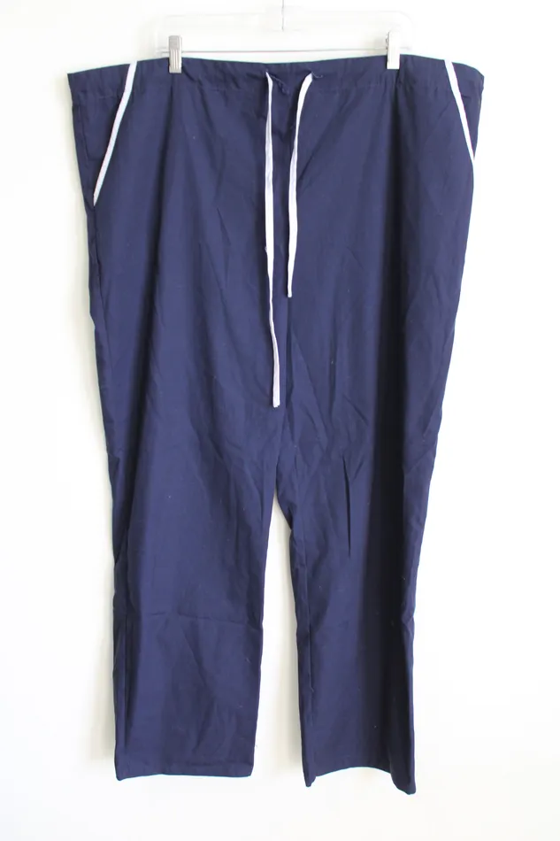 Scrubz Dudz Scrub Blue Pant 48X31 Rings