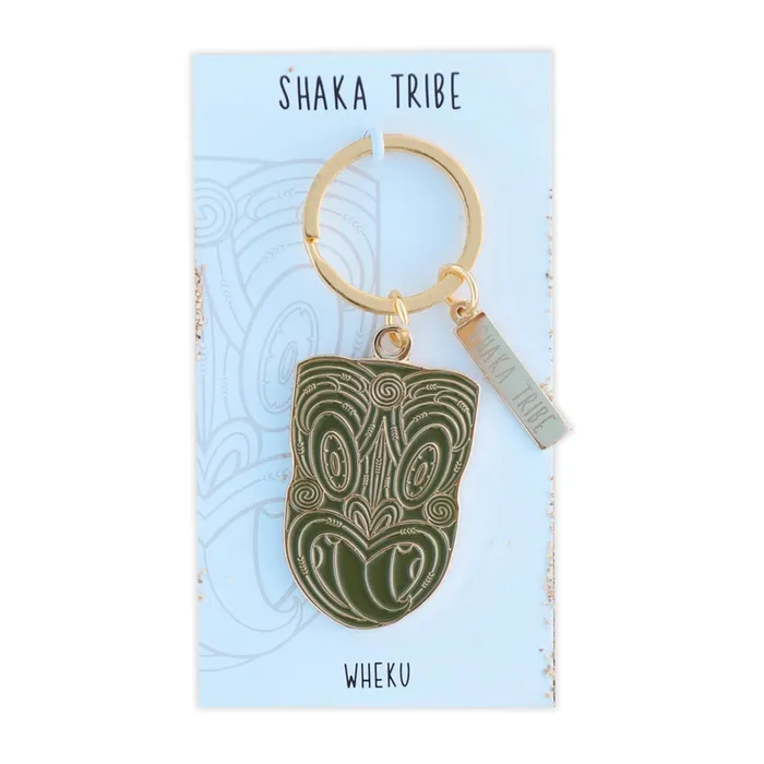 SHAKATRIBE Earrings Shaka Tribe Wheku Keychain Green
