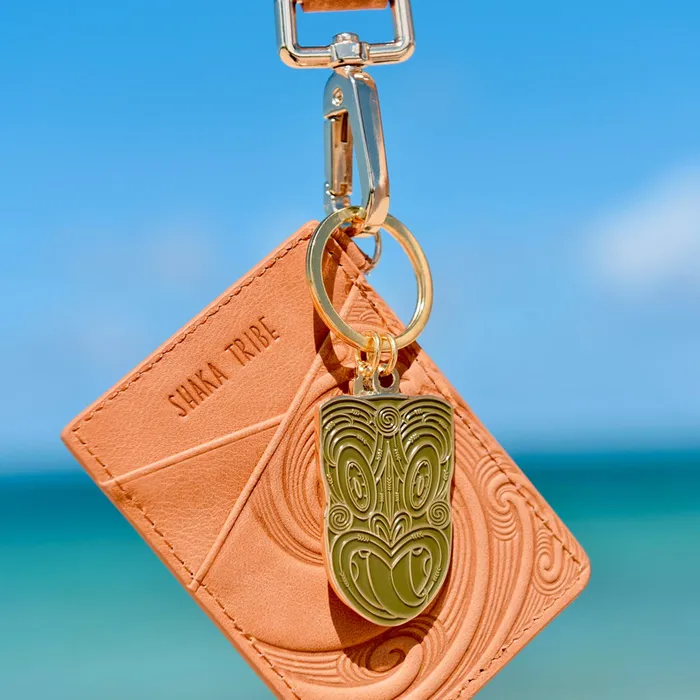 SHAKATRIBE Earrings Shaka Tribe Wheku Keychain Green