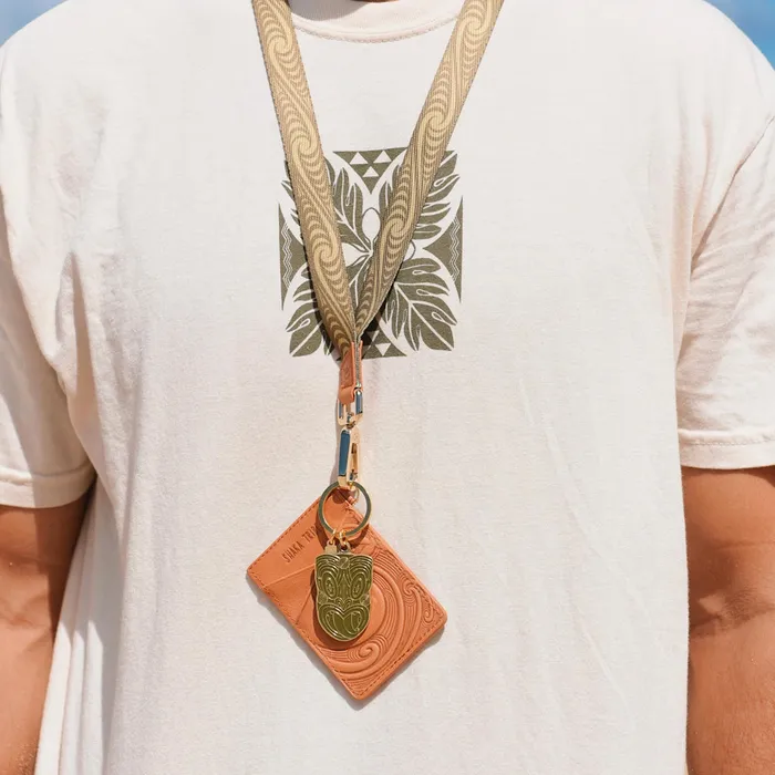 SHAKATRIBE Earrings Shaka Tribe Wheku Keychain Green