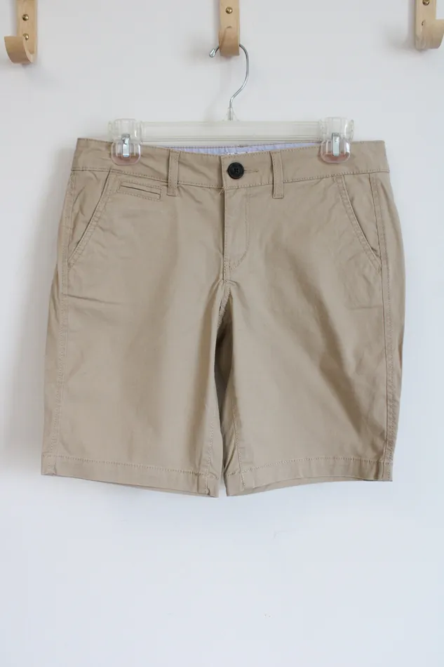 SO Khaki Shorts 5 SO Earrings