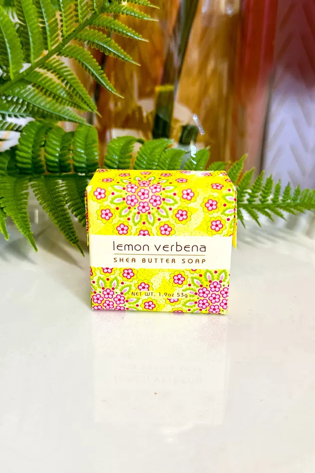 Soap Square Lemon Verbena Greenwich Bay Earrings