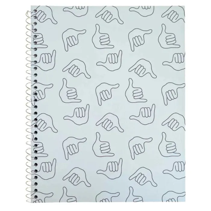 SoHa Living Keiki Shaka Bruddah Kids Spiral Notebook SOHADESIGNS Earrings