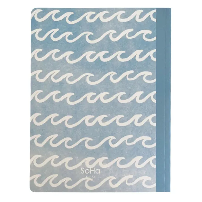 SOHADESIGNS SoHa Living Surfing Waves Keiki Composition Book Earrings