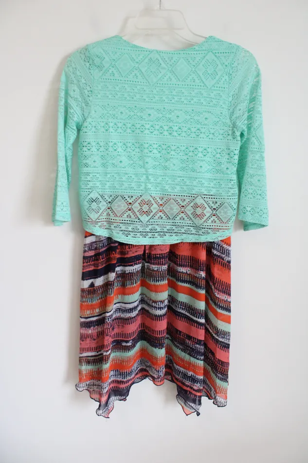 Speechless Speechless Patterned Dress 16 Earrings