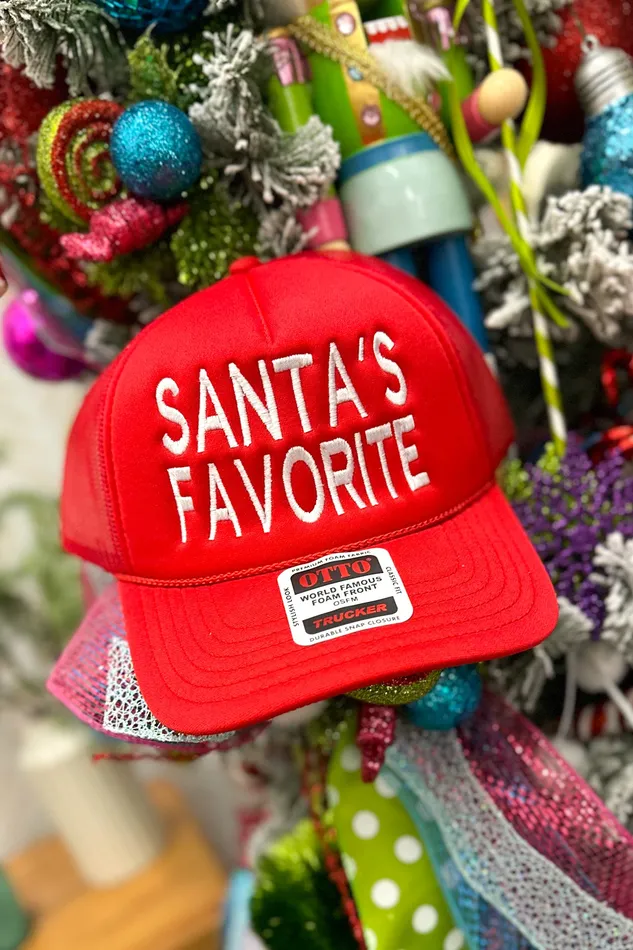 Spirit Tribe Necklaces Santas Favorite Christmas Trucker Hat