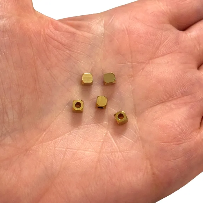 Stainless Steel 24Kt Gold Plated 4mm Cube Spacers 5 pcs in a pack Peppy Beads Earrings Stainless Steel 24Kt Gold Plated 4mm Cube Spacers 5 pcs in a pack Peppy Beads Earrings