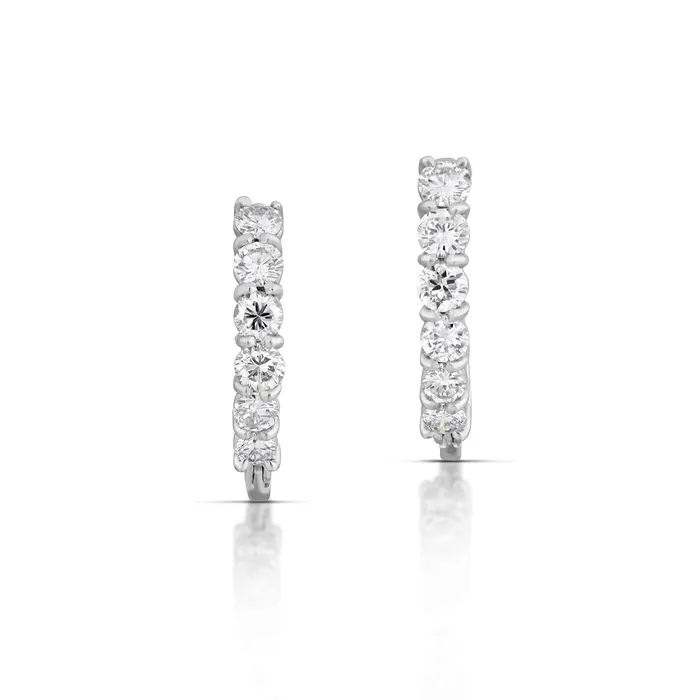 Stephen Silver Fine Jewelry Earrings 150 Carat Diamond Half Hoop Earrings