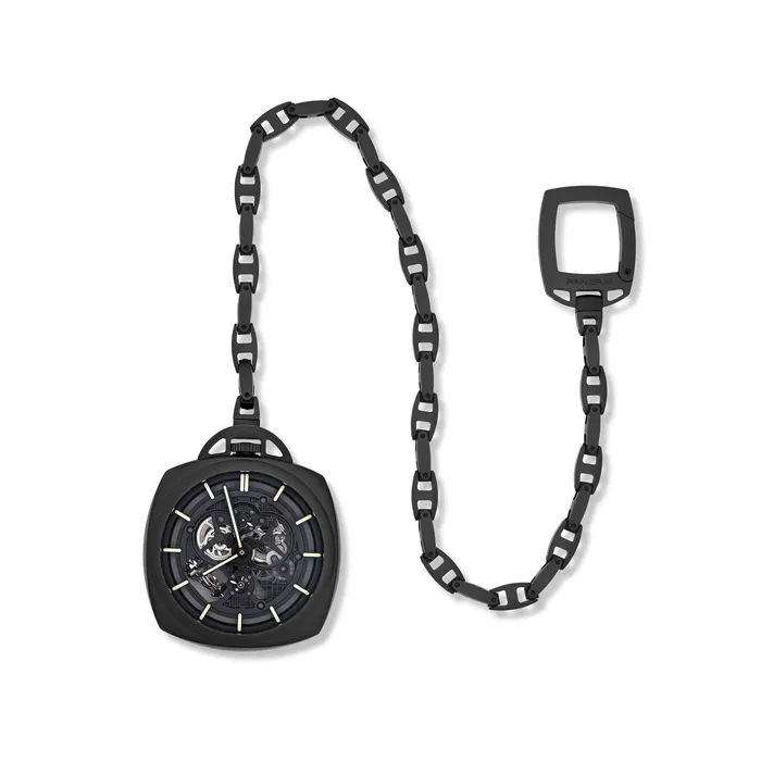 Stephen Silver Fine Jewelry Watches PreOwned Panerai PAM 446 Tourbillon GMT Ceramica Pocket Watch