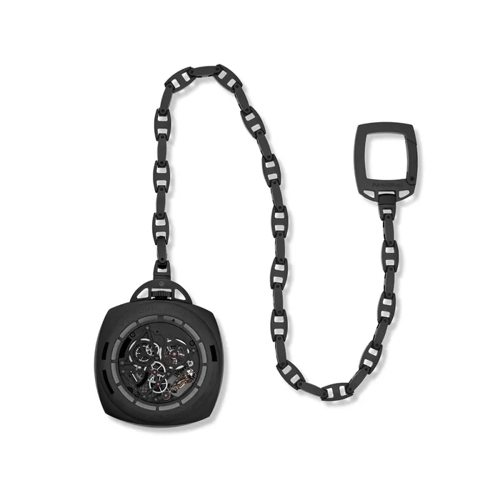 Stephen Silver Fine Jewelry Watches PreOwned Panerai PAM 446 Tourbillon GMT Ceramica Pocket Watch
