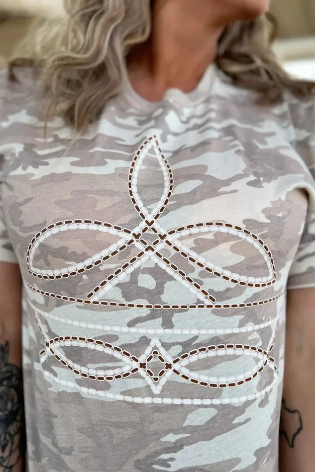 STERLING KREEK Earrings THE CAMO SANDS TEE