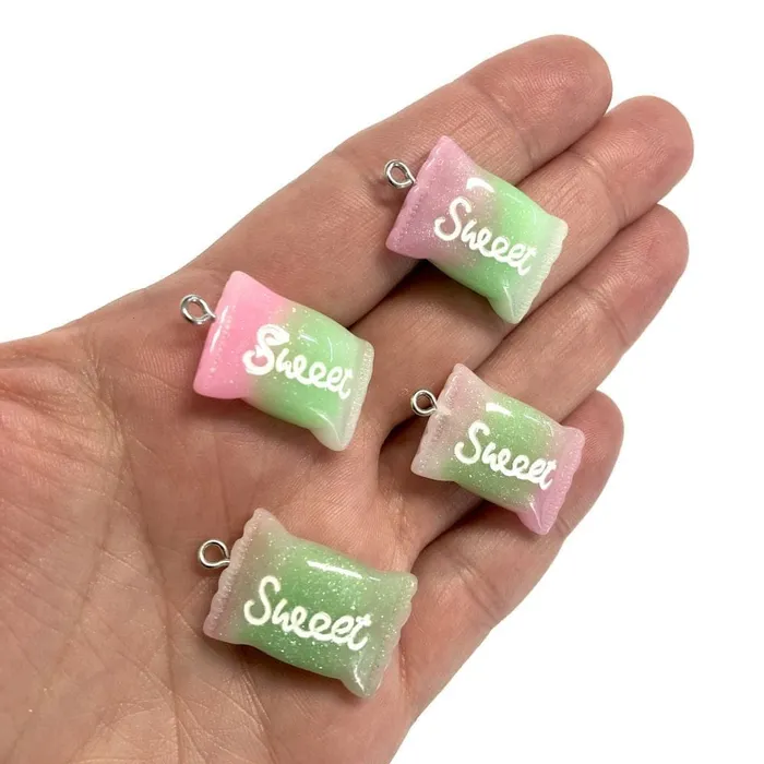 Sweet Candy Charms Acrylic Sweet Candy Charms 4 pcs in a pack Peppy Beads Earrings Sweet Candy Charms Acrylic Sweet Candy Charms 4 pcs in a pack Peppy Beads Earrings