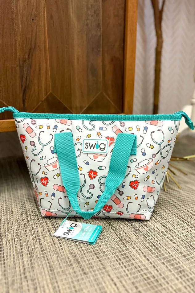 Swig Earrings Swig Lunchi Lunch Bag Scrub Life