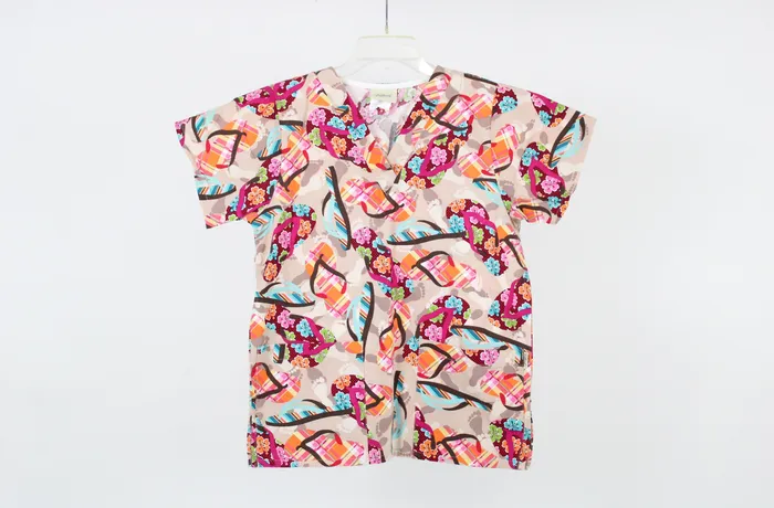 Tafford Earrings Tafford Flip Flops Scrub Top XXS