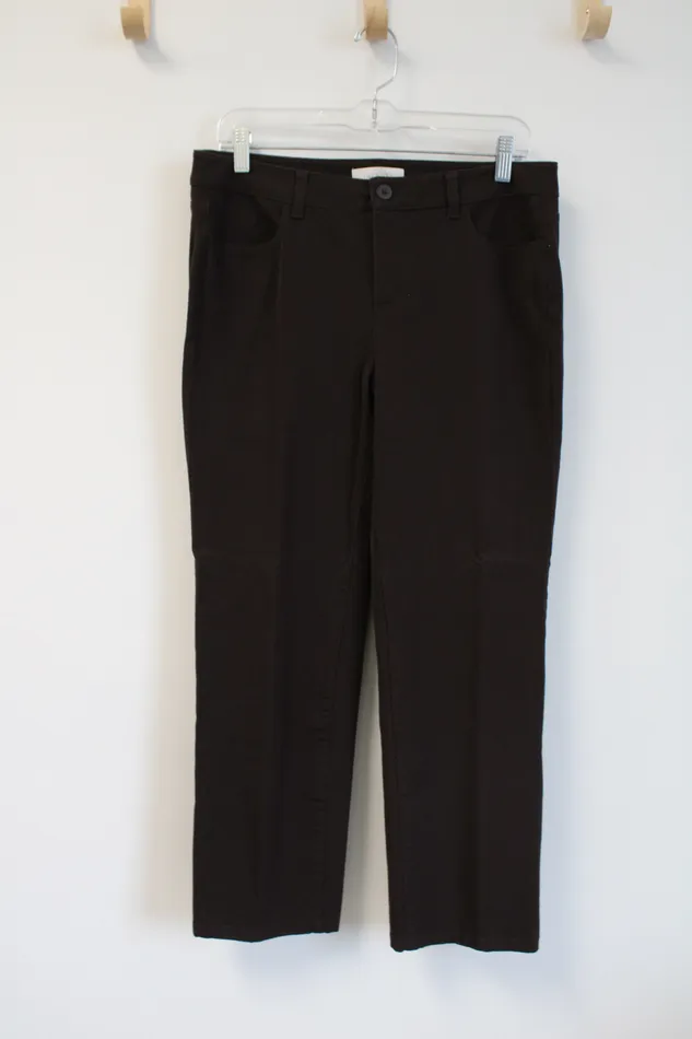 Talbots Signature Brown Dress Pants 8 Talbots Earrings