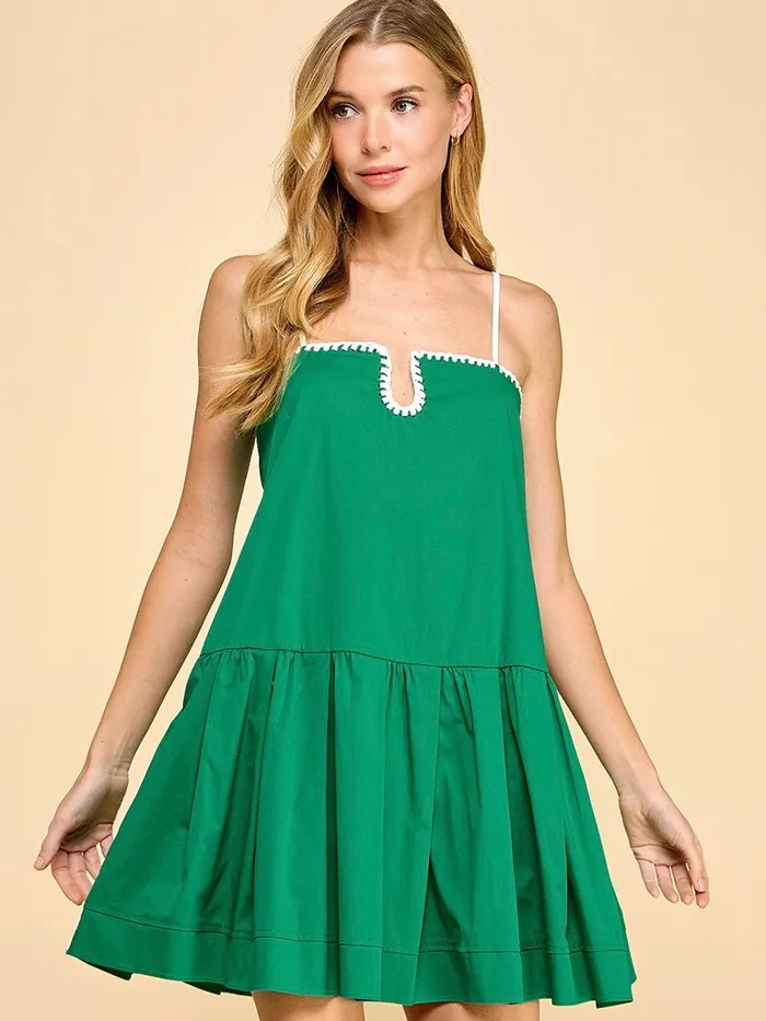 TCEC Earrings Bethany Drop Waist Dress