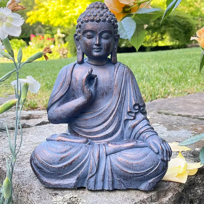 Teaching Garden Buddha Statue DharmaCrafts Necklaces
