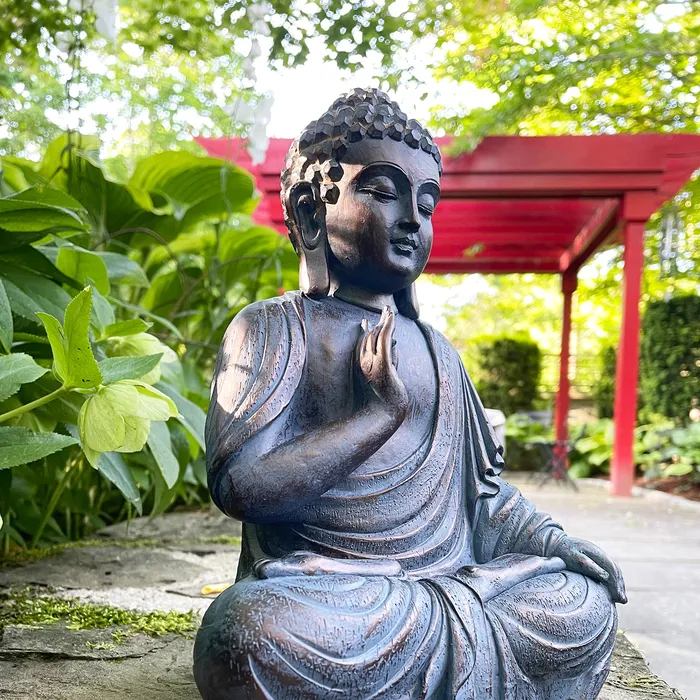 Teaching Garden Buddha Statue DharmaCrafts Necklaces