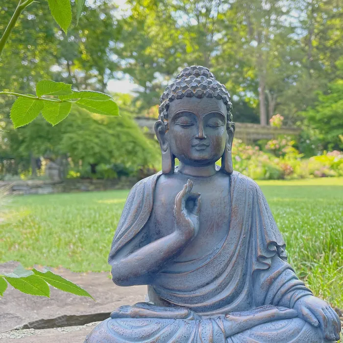 Teaching Garden Buddha Statue DharmaCrafts Necklaces
