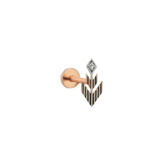 Triple Arrow Piercing Kismet by Milka Earrings