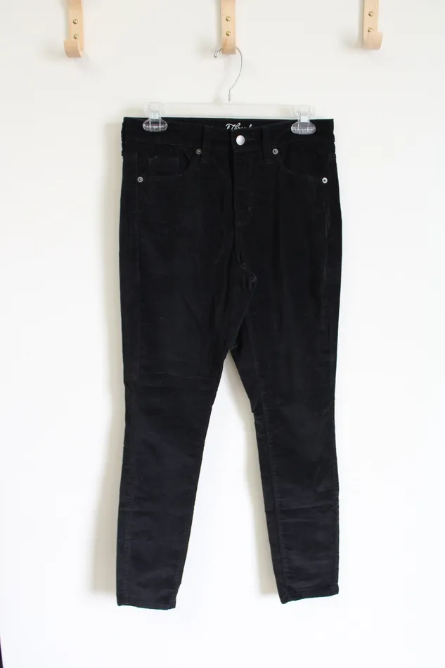 Universal Thread Rings Universal Threads Black Velour Feel Pant 4