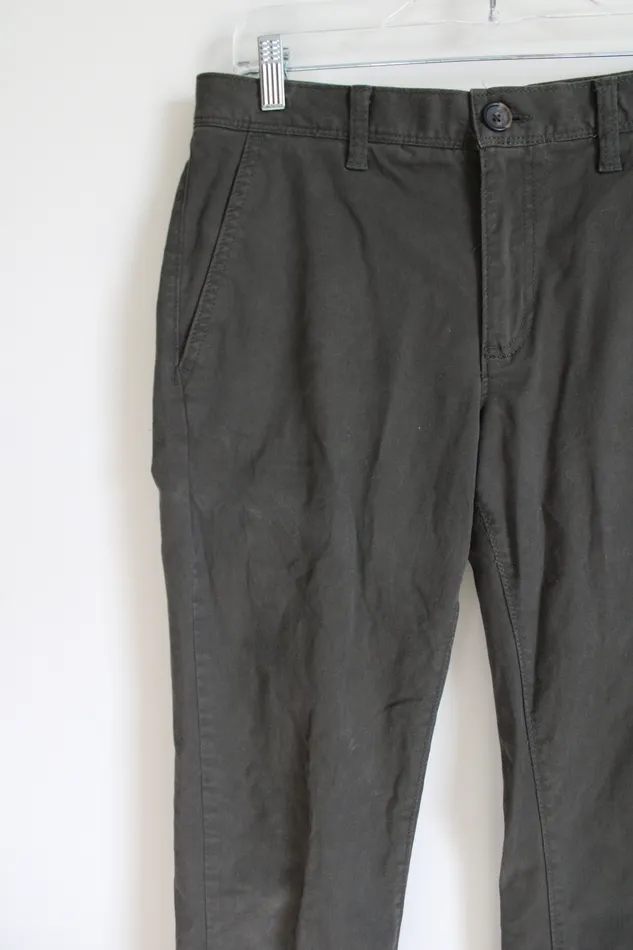 Urban Pipeline Earrings Urban Pipeline Slim Straight Olive Green Chino Pants 30X32