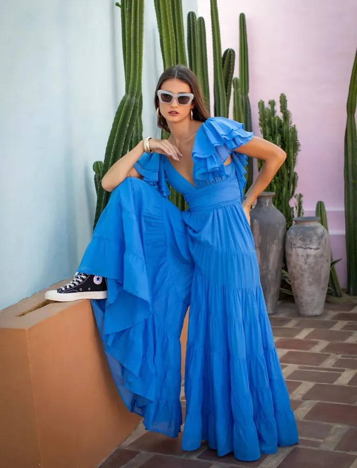 VALE JUMPSUIT Erika Pea Earrings