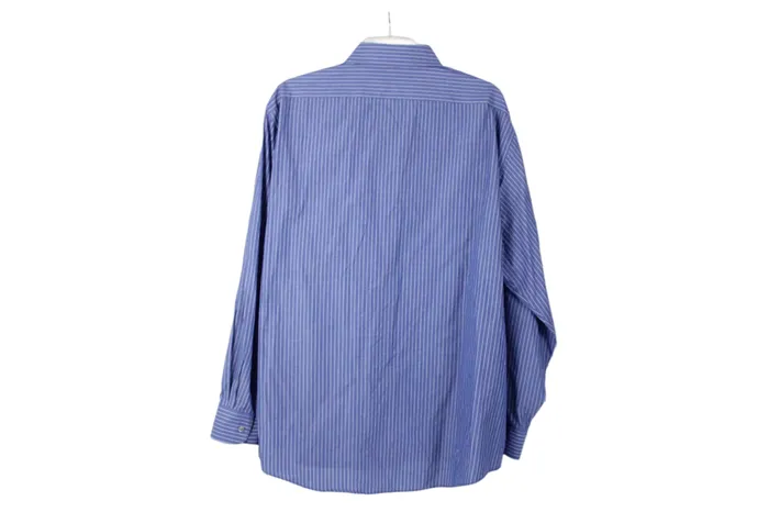 Van Heusen Rings Van Heusen Regular Fit Blue Striped Shirt 1717 12 3435