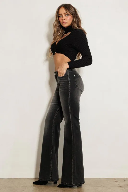 VIBRANT ARIANA FLARE JEANS BLACK STONE VIBRANT Rings VIBRANT ARIANA FLARE JEANS BLACK STONE VIBRANT Rings