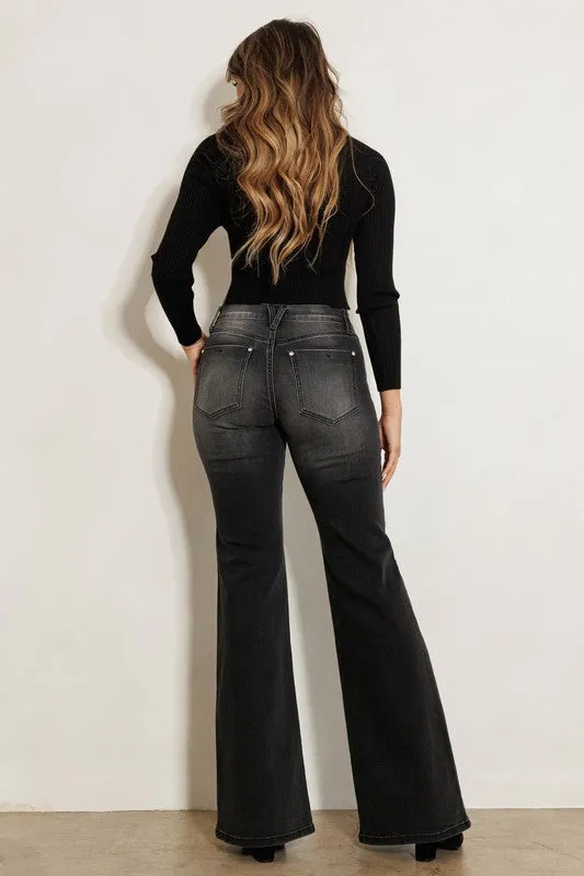 VIBRANT ARIANA FLARE JEANS BLACK STONE VIBRANT Rings VIBRANT ARIANA FLARE JEANS BLACK STONE VIBRANT Rings