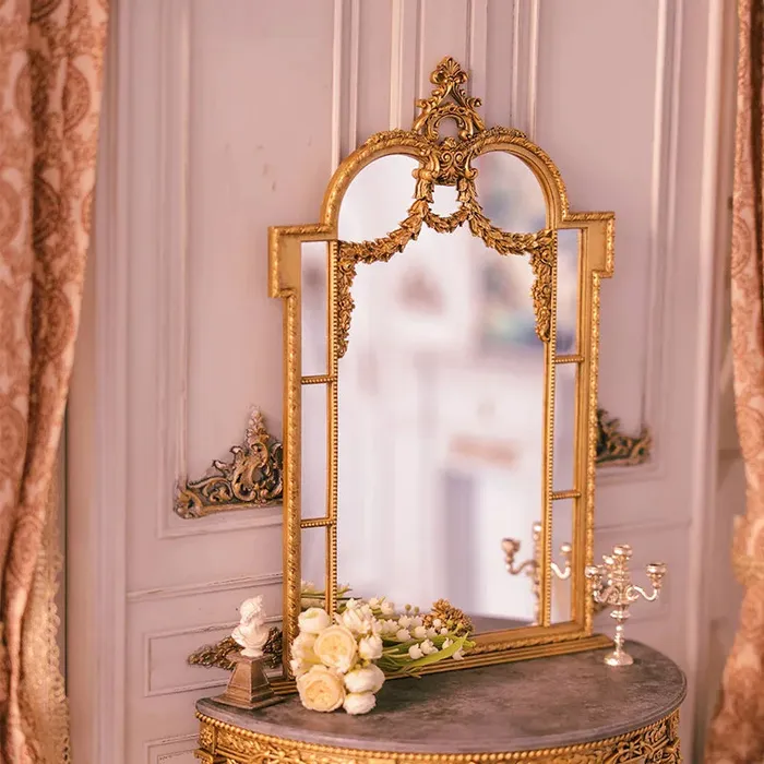 Vintage French Style Desk and Mirror DIY KIT For 16 Blythe Ob24 Dollhouse Miniatures DSER Necklaces Vintage French Style Desk and Mirror DIY KIT For 16 Blythe Ob24 Dollhouse Miniatures DSER Necklaces