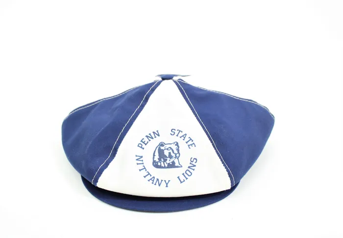 Vintage Penn State Nittany Lions Cap Pennsylvania Headwear Earrings