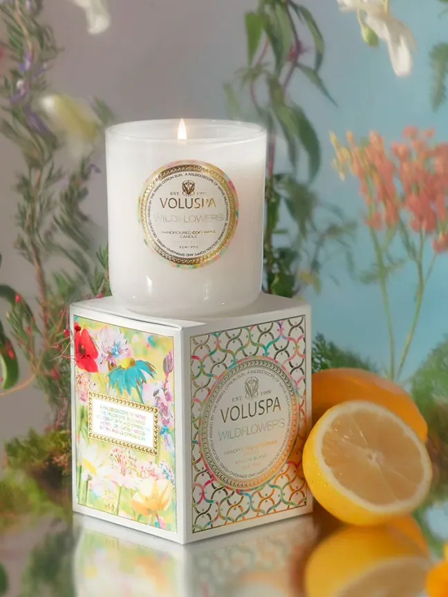 Voluspa Earrings Voluspa Wildflowers Candle