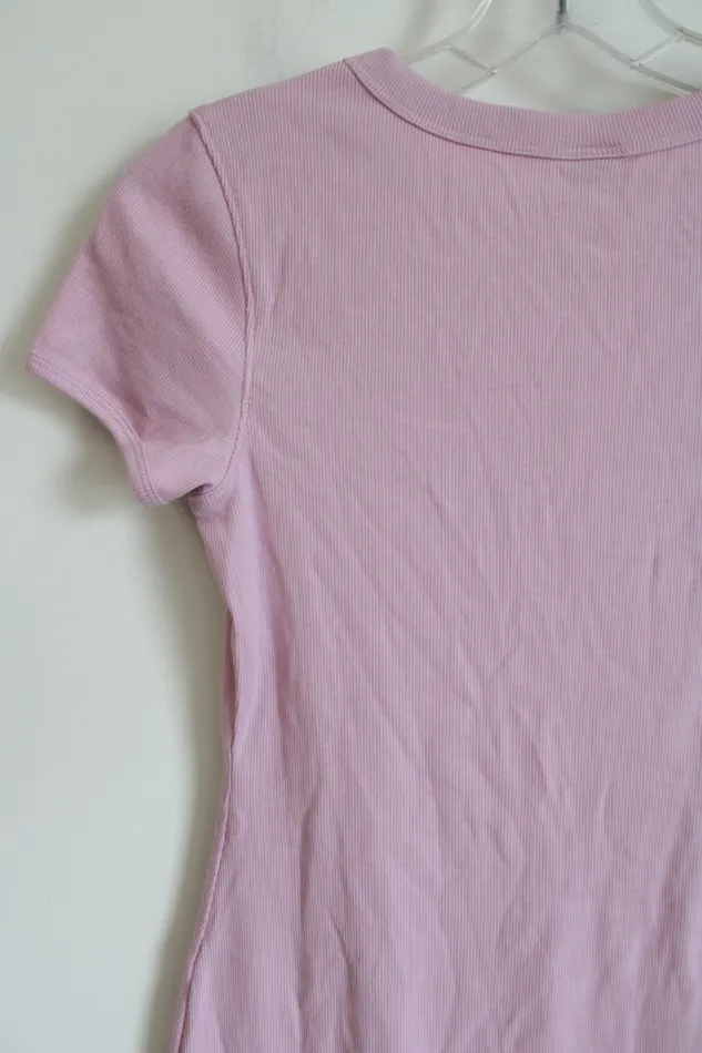 Wild Fable Earrings NEW Wild Fable Pink Ribbed TShirt Dress XS